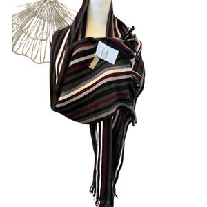 Nordstrom "calibrate" scarf. NWT. Multi fall colors